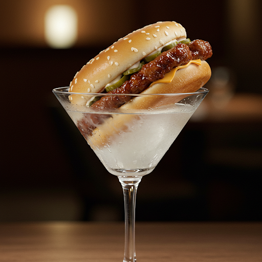 A horrifying depiction of the McRibTini
