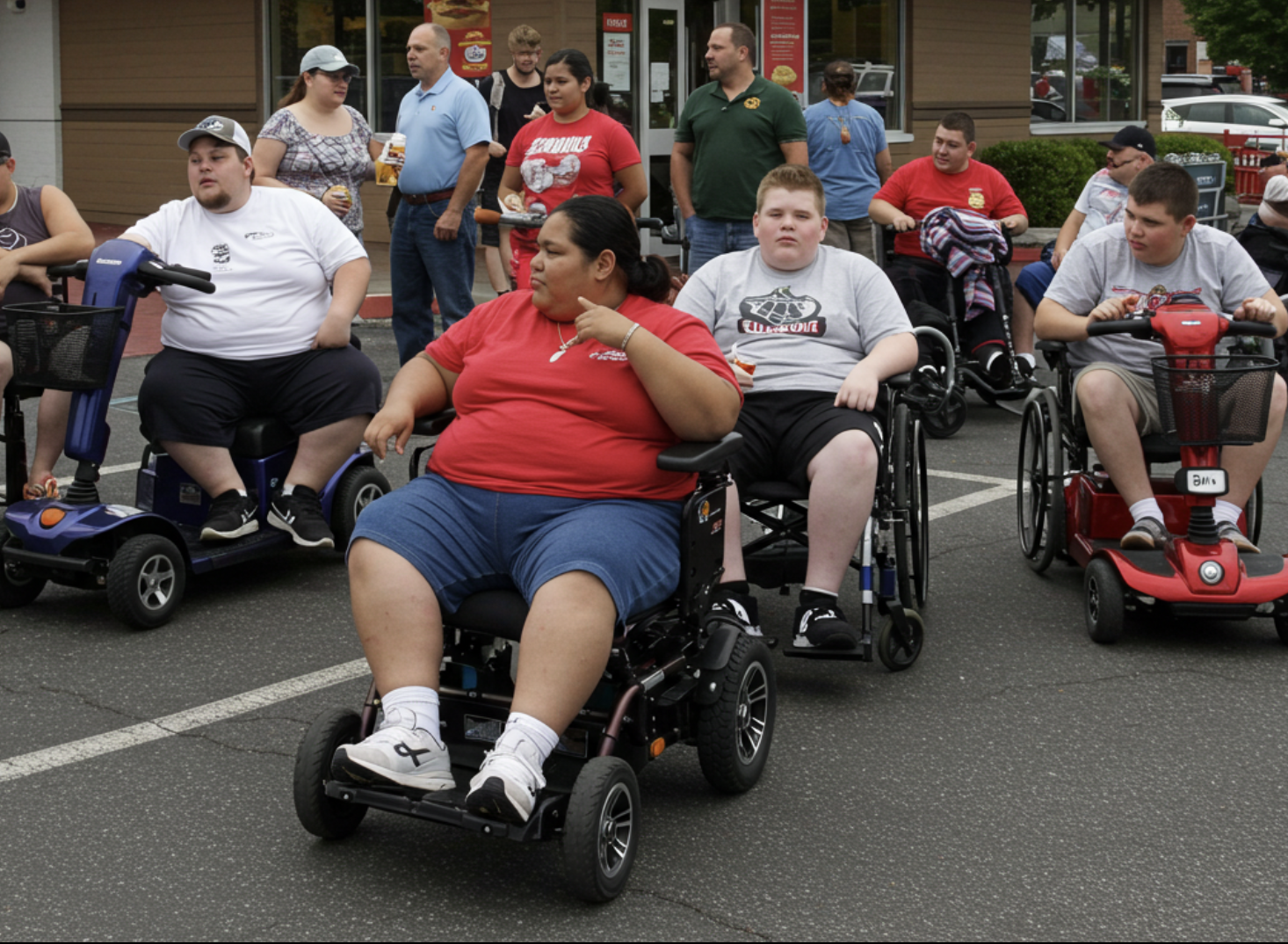 The inevitable mobility result of the SAD lifestyle