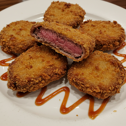 Bourbon Street Steak Nugget, looking sad